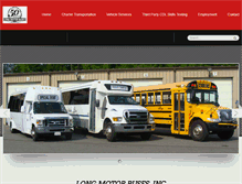 Tablet Screenshot of longbus.com